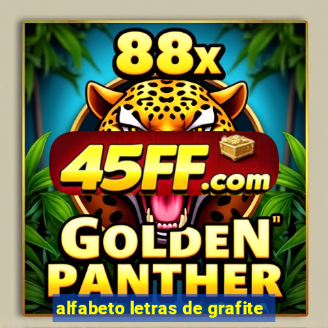 alfabeto letras de grafite